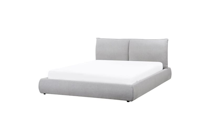 Säng med lamellram Vinay, Ljusgrå, 160x200 cm