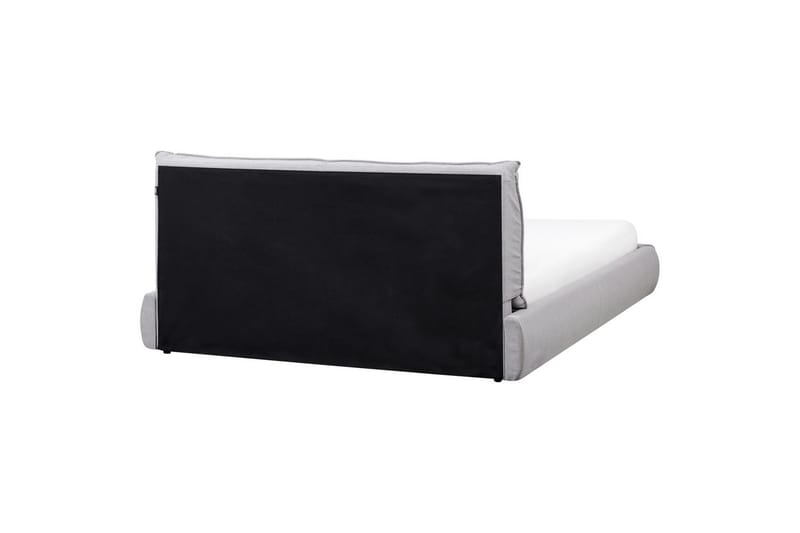 Säng med lamellram Vinay - Ljusgrå, 160x200 cm - Möbler - Sovrum - Sängram & sängstomme