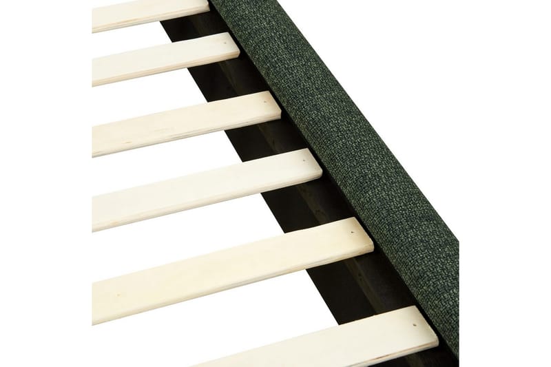 Säng med lamellram Vinay - Mörkgrön, 160x200 cm - Möbler - Sovrum - Sängram & sängstomme