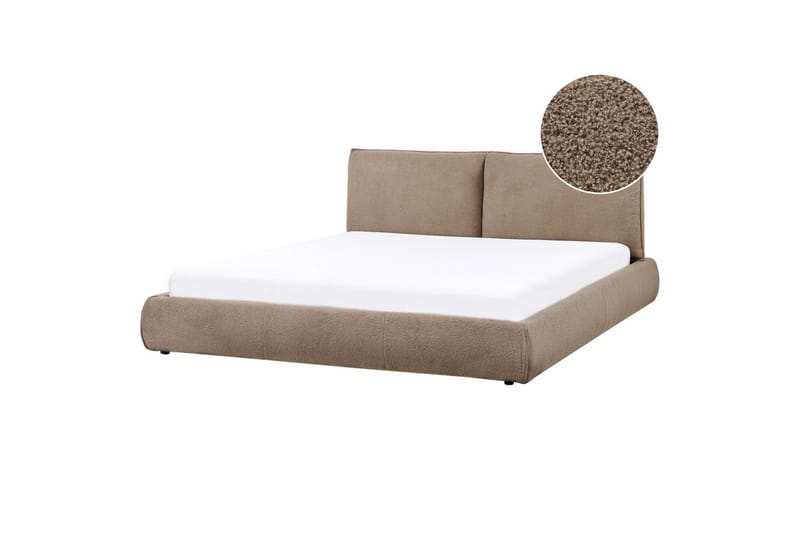 Säng med lamellram Vinay, Taupe, 180x200 cm