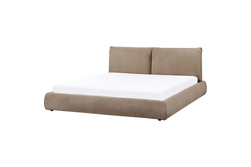 Säng med lamellram Vinay - Taupe, 180x200 cm - Möbler - Sovrum - Sängram & sängstomme