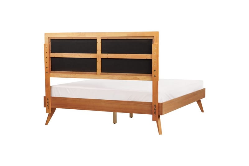 Säng med lamellram Poissy - Ljus trä, beige, 160x200 cm - Möbler - Sovrum - Sängram & sängstomme