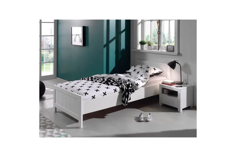 Säng med nattduksbord Erik - Möbler - Sovrum - Möbelset för sovrum