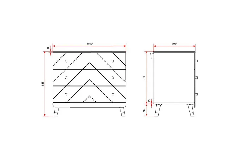 Säng med nattduksbord garderob byrå Billy Vit - Möbler - Sovrum - Möbelset för sovrum
