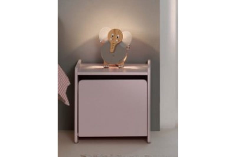 Säng med nattduksbord Kiddy Rosa - Rosa - Möbler - Sovrum - Möbelset för sovrum