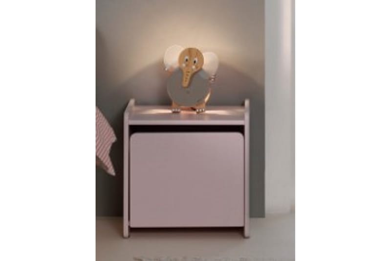 Säng med nattduksbord Kiddy Rosa - Rosa - Möbler - Sovrum - Möbelset för sovrum