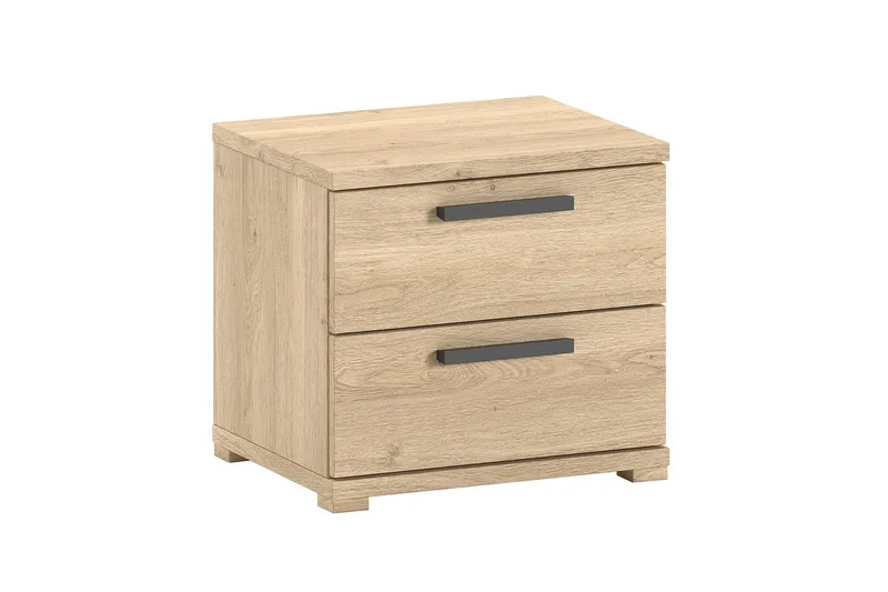 Säng med nattduksbord tvådörrars garderob byrå Sam - Möbler - Sovrum - Möbelset för sovrum