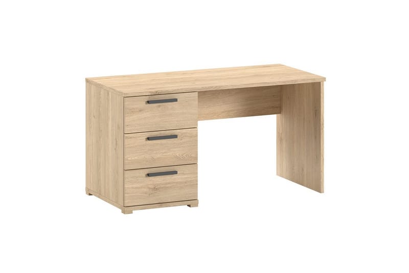 Säng med nattduksbord tvådörrars garderob skrivbord Sam - Möbler - Sovrum - Möbelset för sovrum