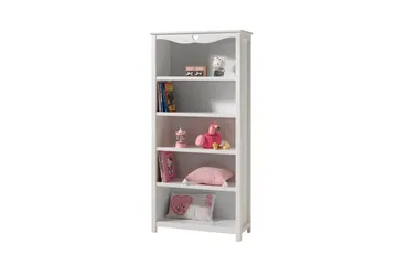 Säng med sängbord, garderob, skrivbord, bokhylla Amori Vit 3-dörrar - 3-dörrar - Möbler - Sovrum - Möbelset för sovrum
