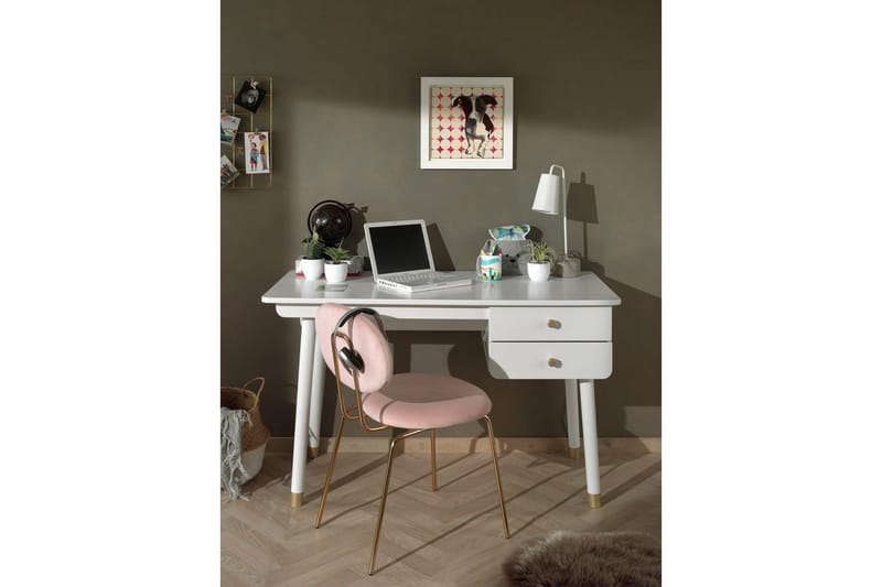 Säng med sängbord, skrivbord, byrå Billy Vit - Möbler - Sovrum - Möbelset för sovrum