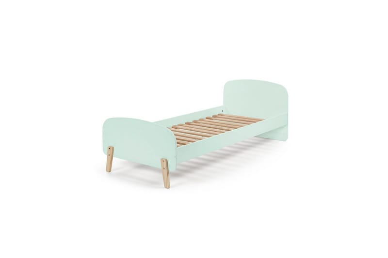 Säng med sängbord Vägg hyllor Kiddy Mintgrön - Mintgrön - Möbler - Sovrum - Möbelset för sovrum