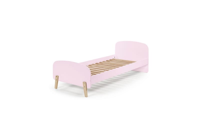 Säng med sängbord Vägg hyllor Kiddy Rosa - Rosa - Möbler - Sovrum - Möbelset för sovrum