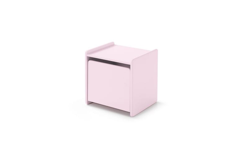 Säng med sängbord Vägg hyllor Kiddy Rosa - Rosa - Möbler - Sovrum - Möbelset för sovrum
