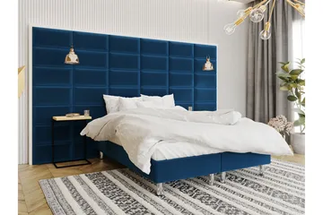 Adeliza Kontinentalsäng 180x200 cm  Blå  Blå - Blå - Möbler - Sovrum - Sängar - Komplett Sängpaket