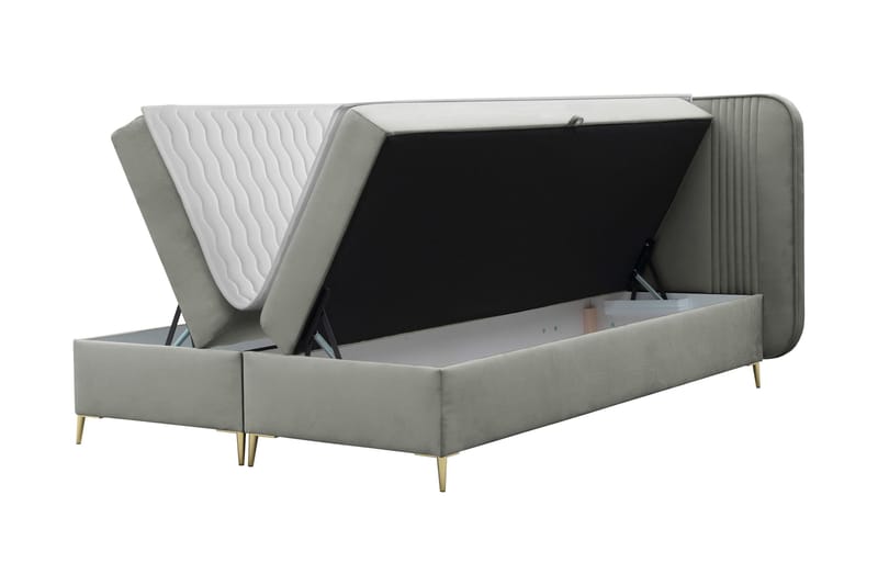 Alani Sängpaket Kontinentalsäng 120x200 cm - Beige - Möbler - Sovrum - Sängar - Komplett Sängpaket