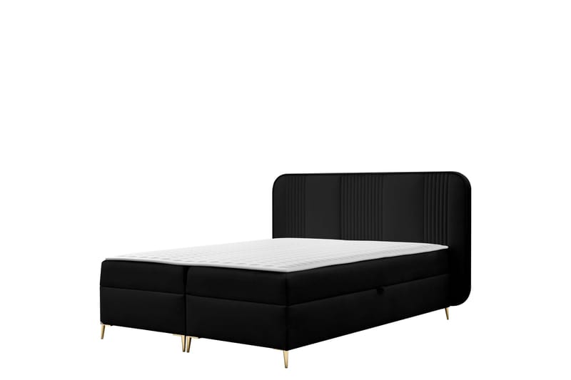 Alani Sängpaket Kontinentalsäng 120x200 cm, Svart