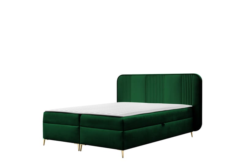 Alani Sängpaket Kontinentalsäng 140x200 cm - Grön - Möbler - Sovrum - Sängar - Komplett Sängpaket