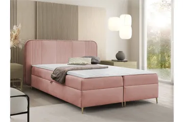 Alani Sängpaket Kontinentalsäng 160x200 cm - Rosa - Möbler - Sovrum - Sängar - Komplett Sängpaket