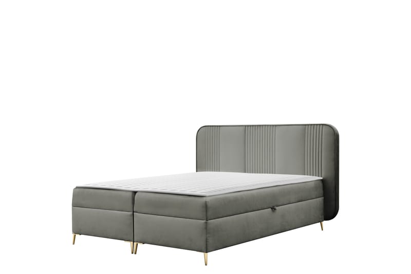 Alani Sängpaket Kontinentalsäng 180x200 cm - Grå - Möbler - Sovrum - Sängar - Komplett Sängpaket