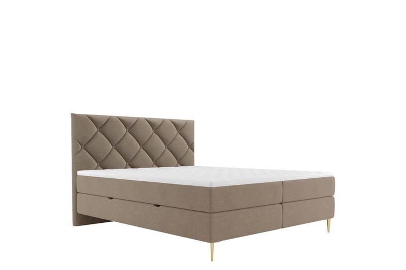 Alasia Sängpaket Kontinentalsäng 140x200 cm - Brun - Möbler - Sovrum - Sängar - Komplett Sängpaket