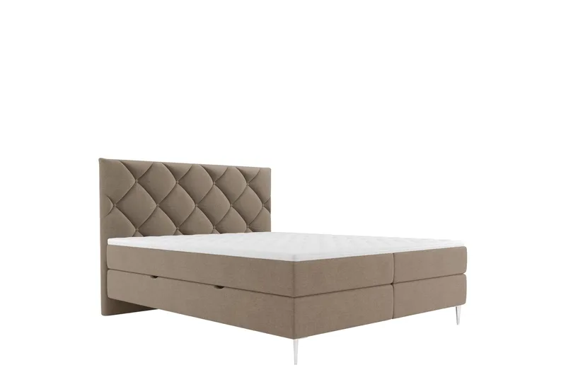 Alasia Sängpaket Kontinentalsäng 140x200 cm, Brun