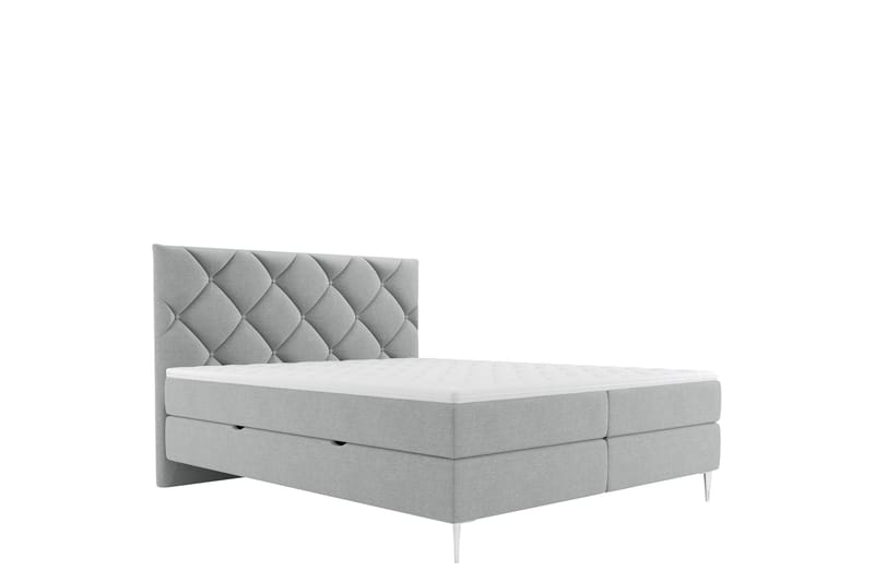 Alasia Sängpaket Kontinentalsäng 140x200 cm - Grå - Möbler - Sovrum - Sängar - Komplett Sängpaket