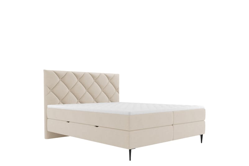 Alasia Sängpaket Kontinentalsäng 180x200 cm - Beige - Möbler - Sovrum - Sängar - Komplett Sängpaket