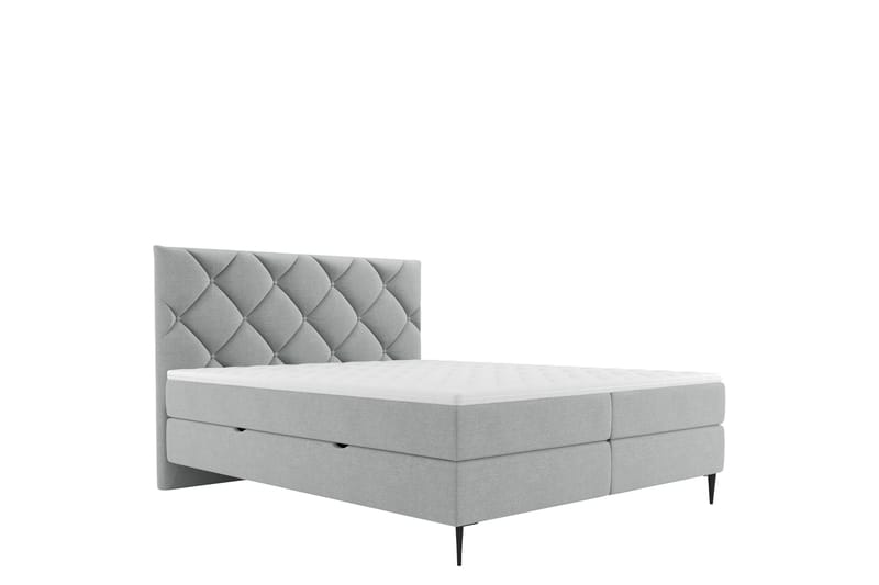 Alasia Sängpaket Kontinentalsäng 180x200 cm - Grå - Möbler - Sovrum - Sängar - Komplett Sängpaket