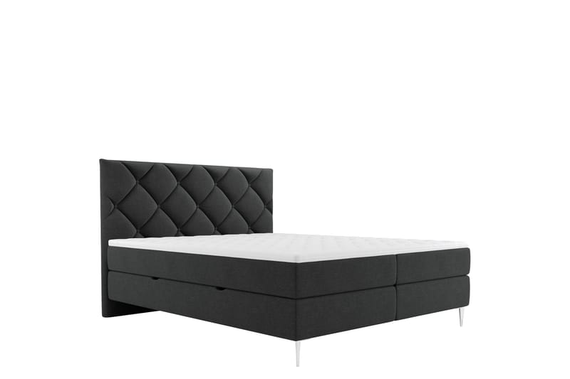 Alasia Sängpaket Kontinentalsäng 180x200 cm, Svart