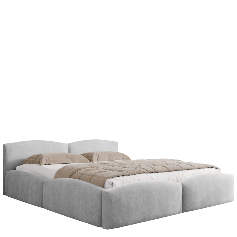 Aldrosen Sängram med förvaring 180x200 cm, grå