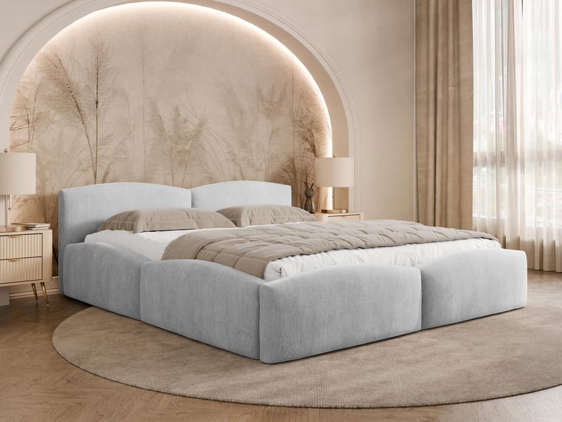 Aldrosen Sängram med förvaring 180x200 cm - grå - Möbler - Sovrum - Sängar - Sängar med förvaring