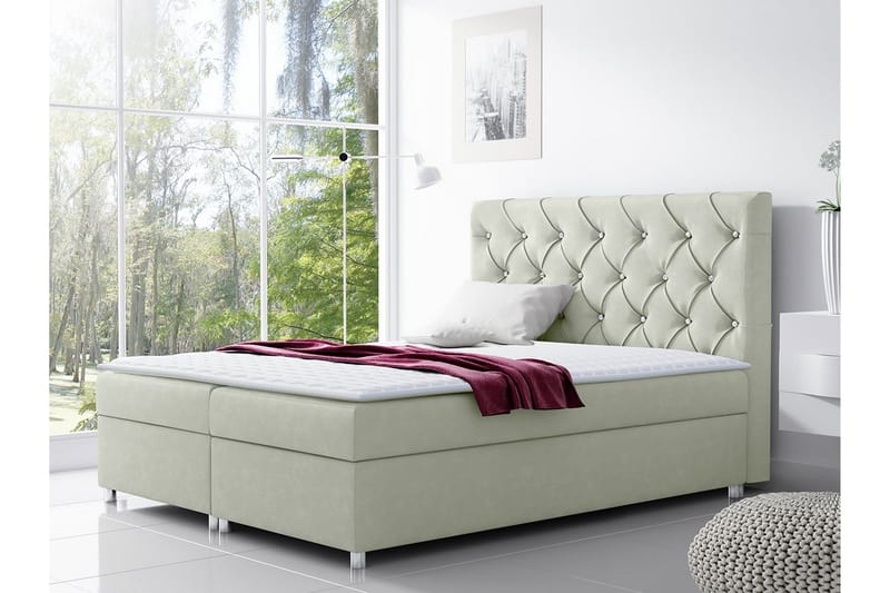 Alida Sängpaket Kontinentalsäng 180x200 cm - Grön - Möbler - Sovrum - Sängar - Komplett Sängpaket
