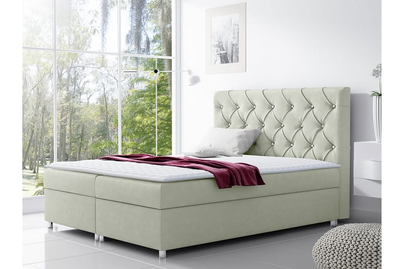 Alida Sängpaket Kontinentalsäng 180x200 cm - Grön - Möbler - Sovrum - Sängar - Komplett Sängpaket