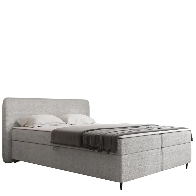 Allgunnen Sängpaket Kontinentalsäng 140x200 cm - Grå - Möbler - Sovrum - Sängar - Komplett Sängpaket