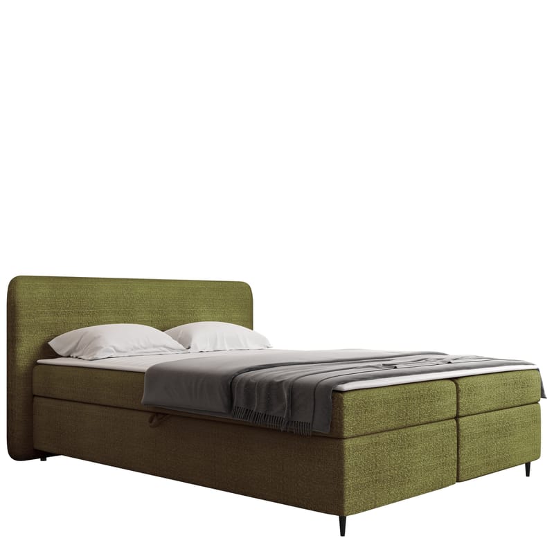 Allgunnen Sängpaket Kontinentalsäng 140x200 cm, Grön