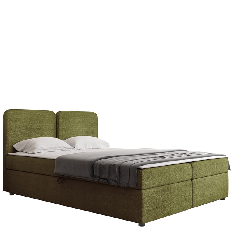 Allgunnen Sängpaket Kontinentalsäng 140x200 cm - Grön - Möbler - Sovrum - Sängar - Komplett Sängpaket