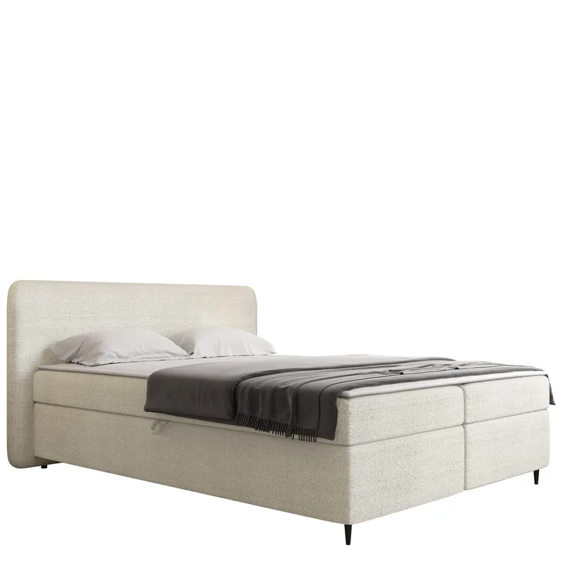 Allgunnen Sängpaket Kontinentalsäng 140x200 cm, Vit