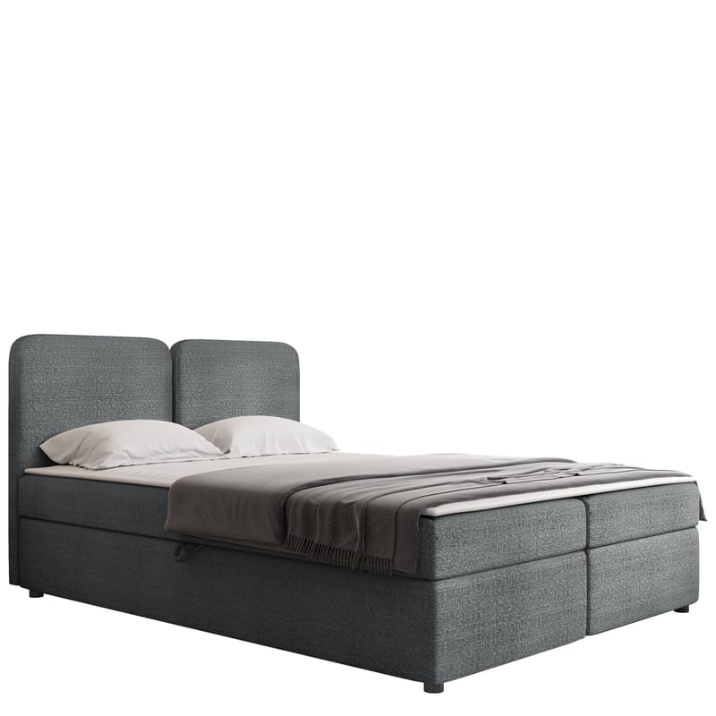 Allgunnen Sängpaket Kontinentalsäng 160x200 cm - Grå - Möbler - Sovrum - Sängar - Komplett Sängpaket
