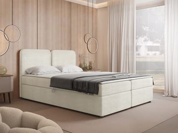 Allgunnen Sängpaket Kontinentalsäng 160x200 cm - Vit - Möbler - Sovrum - Sängar - Komplett Sängpaket