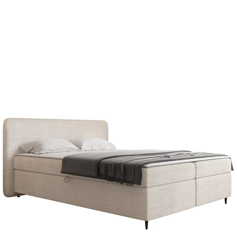 Allgunnen Sängpaket Kontinentalsäng 180x200 cm, Beige