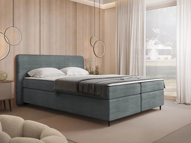 Allgunnen Sängpaket Kontinentalsäng 180x200 cm - Grå - Möbler - Sovrum - Sängar - Komplett Sängpaket
