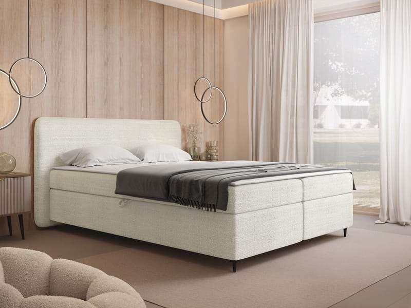 Allgunnen Sängpaket Kontinentalsäng 180x200 cm - Vit - Möbler - Sovrum - Sängar - Komplett Sängpaket