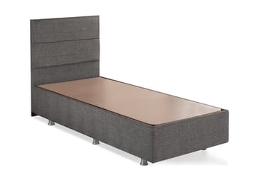 Argentu Kontinentalsäng 100x200 cm - Grå - Möbler - Sovrum - Sängar - Komplett Sängpaket