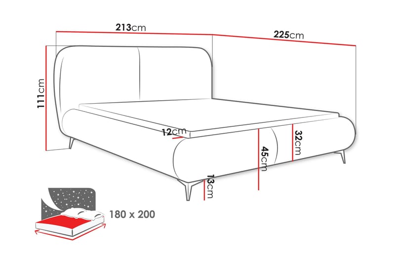 Arondel Förvaringssäng - Beige - Möbler - Sovrum - Sängar - Sängar med förvaring