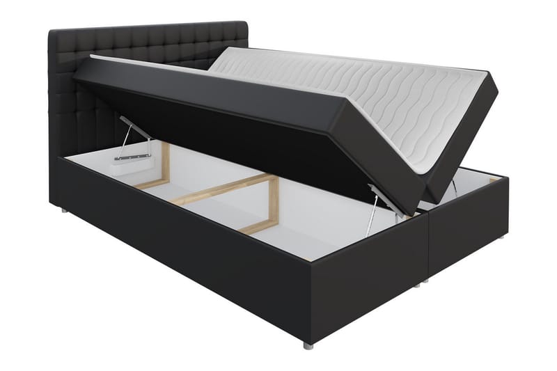Asti Sängpaket Kontinentalsäng 160x200 cm - Gul - Möbler - Sovrum - Sängar - Komplett Sängpaket
