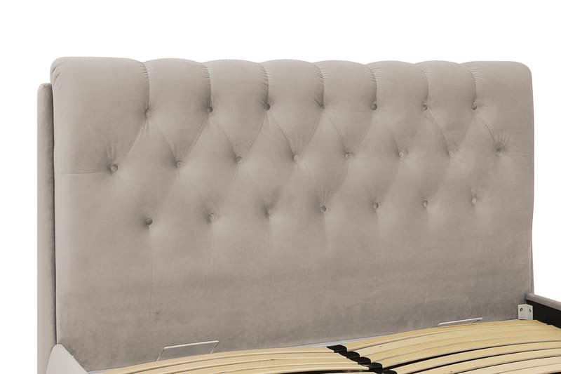 Bedford Sängpaket med Förvaring 160x200 cm - Beige - Möbler - Sovrum - Sängar - Komplett Sängpaket