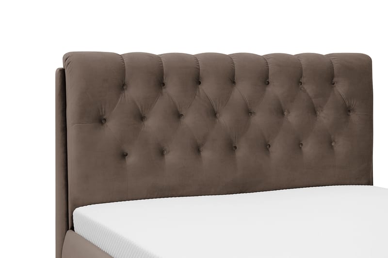 Bedford Sängpaket med Förvaring 160x200 cm - Brun - Möbler - Sovrum - Sängar - Komplett Sängpaket