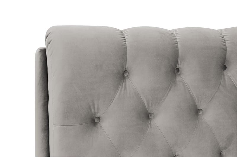 Bedford Sängpaket med Förvaring 160x200 cm - Grå - Möbler - Sovrum - Sängar - Komplett Sängpaket