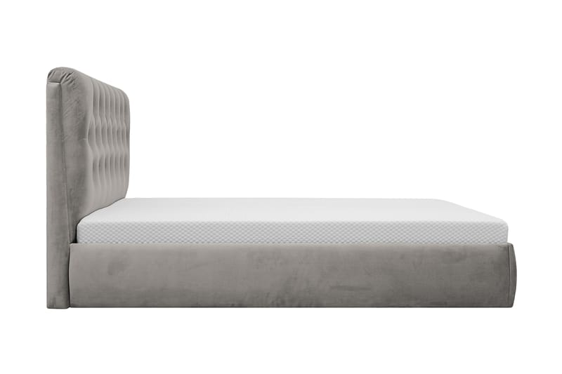 Bedford Sängpaket med Förvaring 160x200 cm - Grå - Möbler - Sovrum - Sängar - Komplett Sängpaket