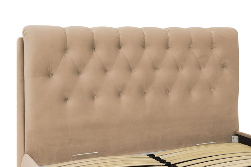 Bedford Sängpaket med Förvaring 160x200 cm - Ljusbrun - Möbler - Sovrum - Sängar - Komplett Sängpaket